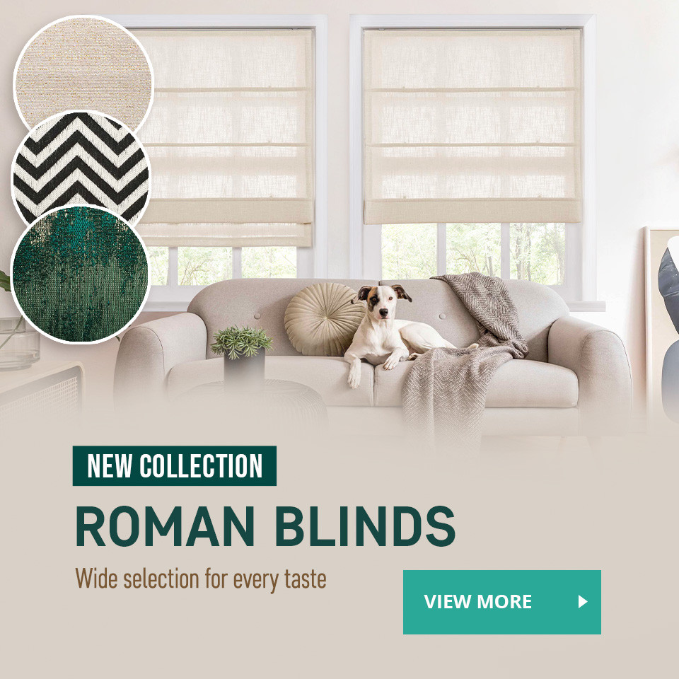 Roman blinds new collection